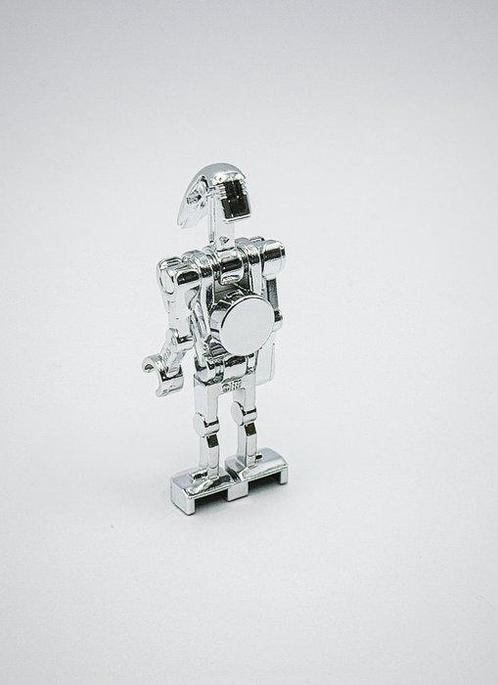 Lego Minifiguur - Star Wars - Chrome Silver Battle Droid, Kinderen en Baby's, Speelgoed | Duplo en Lego