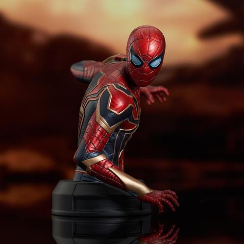 Avengers: Infinity War Bust 1/6 Iron Spider-Man 15 cm, Verzamelen, Film en Tv, Ophalen of Verzenden