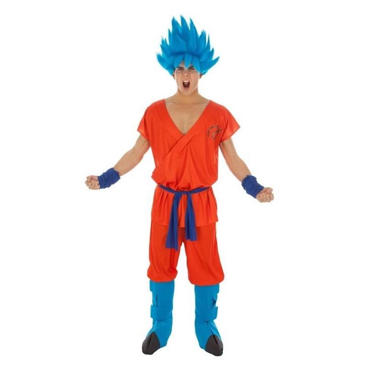 Kostuum Goku Super Saiyan Dragon Ball Super, Kleding | Heren, Carnavalskleding en Feestkleding, Nieuw, Verzenden