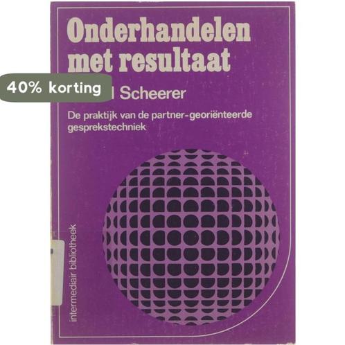 Onderhandelen met resultaat : de praktijk van de, Boeken, Overige Boeken, Gelezen, Verzenden