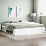 vidaXL Bedframe wit 200x200 cm, Huis en Inrichting, Slaapkamer | Bedden, Verzenden, Nieuw