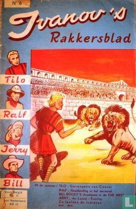 Bill Rocky - Ivanovs Rakkersblad 6 - 1956, Boeken, Stripverhalen, Zo goed als nieuw, Eén stripboek, Verzenden