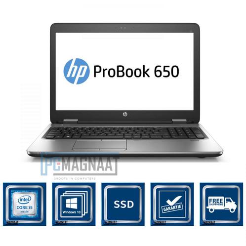 HP ProBook 650 G2 i5-6200U 8GB 256GB NVMe SSD