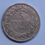 Belgique. Léopold Ier. 5 Francs 1835 positie A  (Sans Prix, Postzegels en Munten