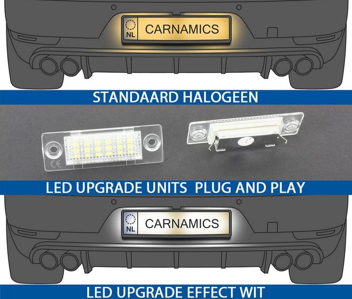LED Kentekenverl VW golf+. passat b5/b6. caddy / jetta / tou, Auto-onderdelen, Verlichting, Nieuw, Verzenden