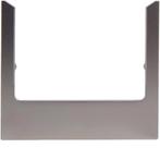 Hager Berker Design Frame Angular Stainless Steel - WD1263, Bricolage & Construction, Verzenden