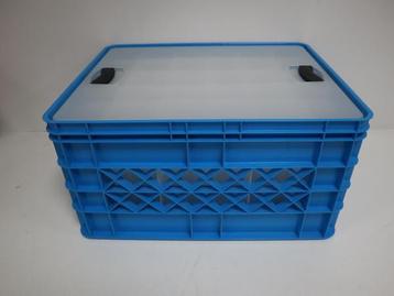 Veiling - 5x Sunware Square glazenkrat met deksel beschikbaar voor biedingen
