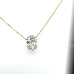 Halsketting - 14 karaat Geel goud - 3.05ct. tw. Diamant, Nieuw