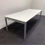 Tweedehands bureau 200x100 cm, in hoogte verstelbaar wit, In hoogte verstelbaar, Gebruikt, Bureau
