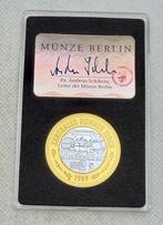 Duitsland. Medal Zentraler Runder Tisch 1989 , plata 999,