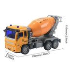 RC Betonmixer met Afstandsbediening - Radiografisch Cement, Hobby en Vrije tijd, Modelbouw | Radiografisch | Overige, Verzenden