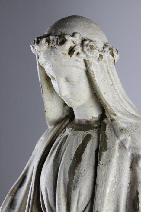 Beeldje - Maria Onbevlekt Ontvangen - Gips, Antiek en Kunst, Kunst | Niet-Westerse kunst
