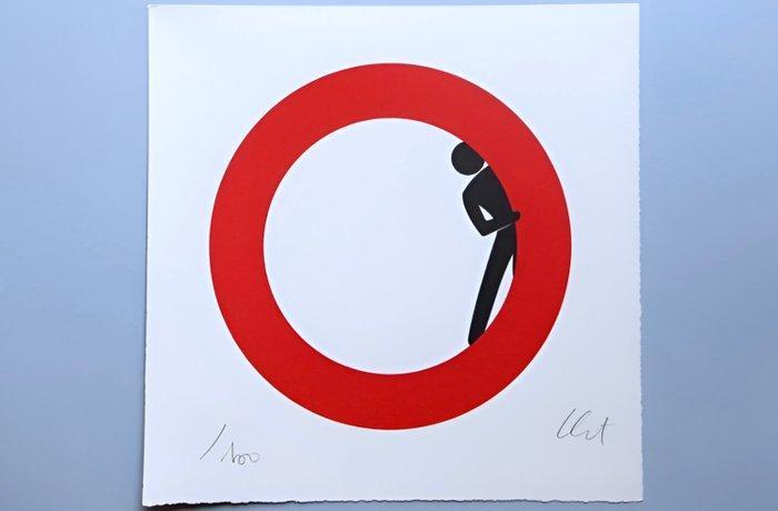 Clet Abraham (1966) - Timido, Antiek en Kunst, Kunst | Designobjecten