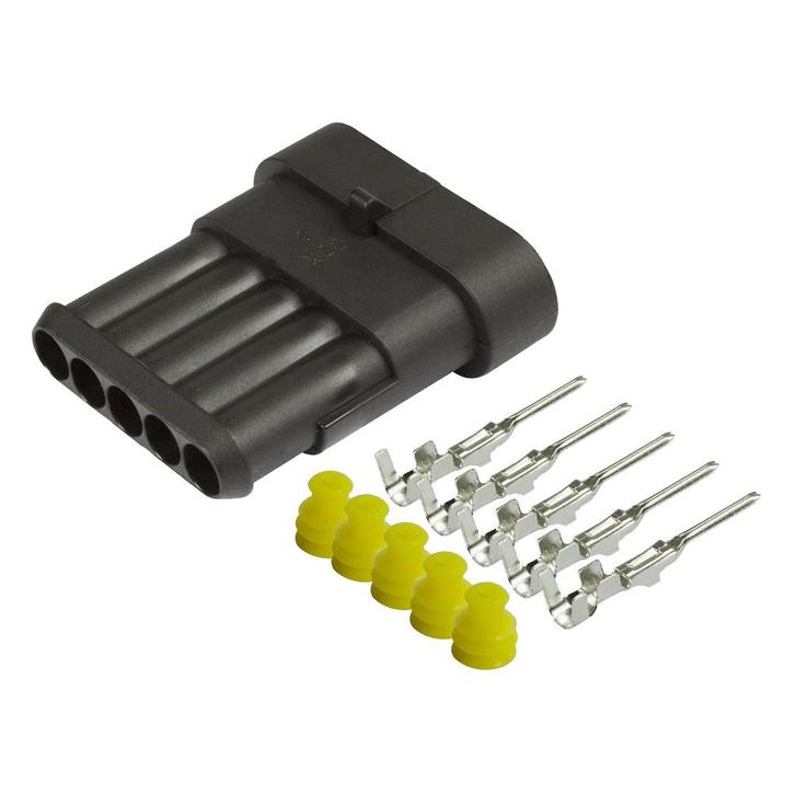 AMP Superseal 6-Polig Male, 0.50mm², Auto-onderdelen, Elektronica en Kabels, Ophalen of Verzenden