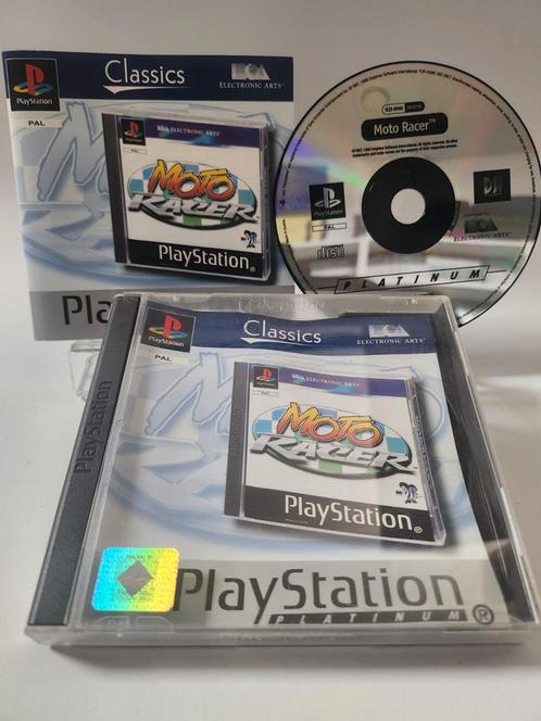 Moto Racer Classics Platinum Playstation 1, Games en Spelcomputers, Games | Sony PlayStation 1, Zo goed als nieuw, Ophalen of Verzenden