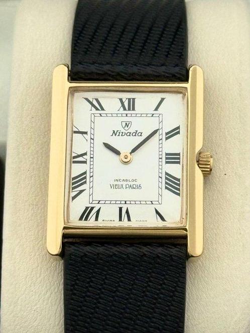 Nivada - Zonder Minimumprijs - 18K GP Vieux Paris Roman, Handtassen en Accessoires, Horloges | Heren