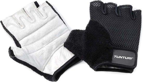 Tunturi Fitness Gloves Fit Easy - Zwart / Wit - M, Kleding | Heren, Sportkleding, Nieuw, Verzenden