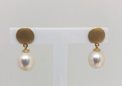 Boucles doreilles Perles deau douce en forme de goutte -, Handtassen en Accessoires, Oorbellen