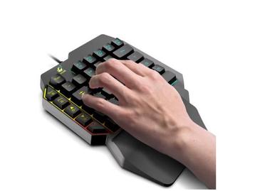Veiling - Ziyou Lang Free Wolf K15 One-Hand Gaming Toetsenbo beschikbaar voor biedingen