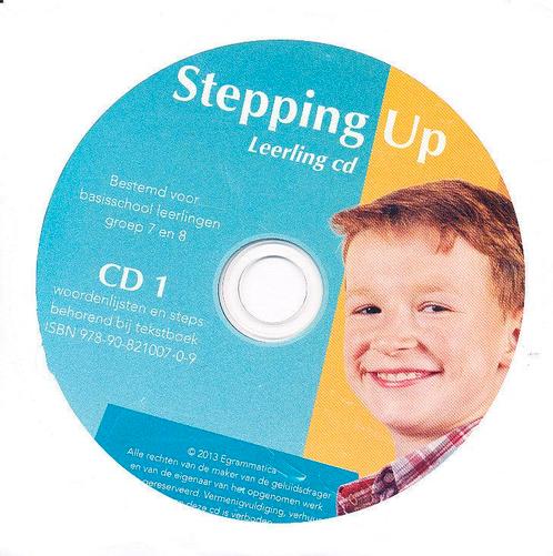 Stepping Up leerling CD 1 groep 7-8, Livres, Livres scolaires, Envoi