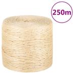 vidaXL Touw 4 mm 250 m 100% sisal, Verzenden, Nieuw