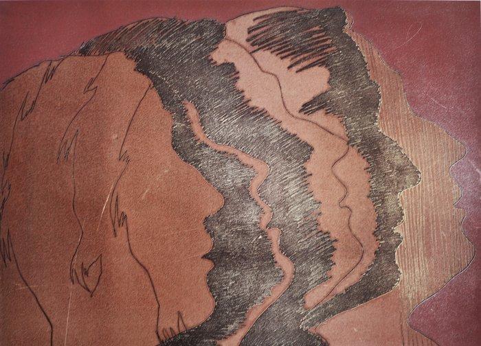 Mario Ceroli (1938) - Profili, Antiek en Kunst, Antiek | Overige Antiek