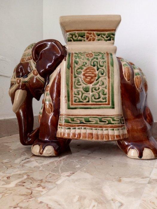 Plantentafel - Uniek met de hand geschilderd keramisch XXL, Antiquités & Art, Curiosités & Brocante