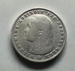 Pays-Bas. Wilhelmina. 25 cent 1895 schuin muntmeesterteken.