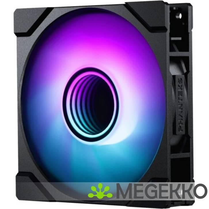 PHANTEKS M25 Gen2 PWM D-RGB 120mm Black, Computers en Software, Computerkoelers, Nieuw, Verzenden