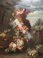 Edoardo Anselli (XX) - Coppia di nature morte con fiori e, Antiek en Kunst, Kunst | Schilderijen | Klassiek