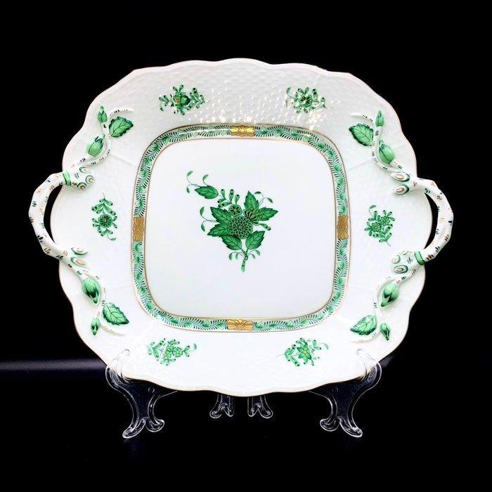 Herend - Work of Art Square Serving Platter (28,5 cm) -, Antiek en Kunst, Antiek | Meubels | Tafels