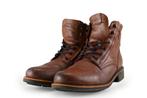 Van Lier Veterboots in maat 42 Cognac | 5% korting, Kleding | Heren, Schoenen, Overige kleuren, Verzenden, Van Lier, Boots
