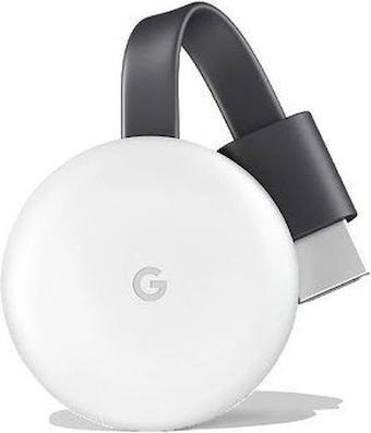 Google Chromecast V3 Wit in Doos (Google Producten), Audio, Tv en Foto, Mediaspelers, Zo goed als nieuw, Ophalen of Verzenden