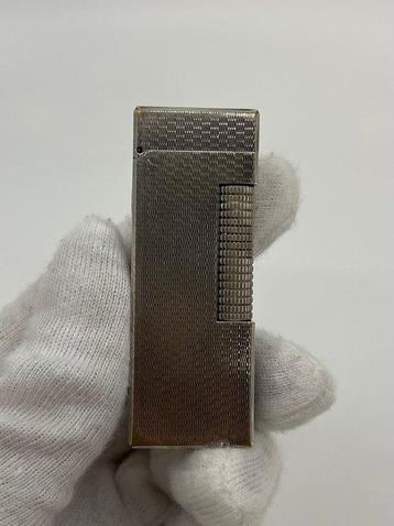 Dunhill - Rollagas - Briquet de poche - Plaqué argent