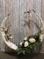 Frame Moon 38x10x44 cm Ongelakt Doos 12 stuks, Nieuw