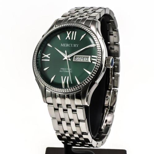 MERCURY - Prestige Automatic Swiss Watch - MEA490-SS-12 -, Handtassen en Accessoires, Horloges | Heren