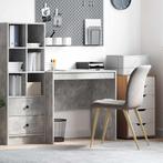 vidaXL Bureau Beton Grijs 80 x 50 x 76 cm, Verzenden