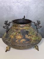 Metalen ketel - IJzer (gesmeed) - Britse Raj (1858-1947)