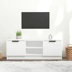vidaXL Tv-meubel 102x35x36,5 cm bewerkt hout wit, Huis en Inrichting, Kasten |Televisiemeubels, Verzenden, Nieuw