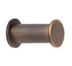 Kapstokhaak Jolie Rieu rond 20 mm antiek brons, Nieuw, Overige materialen, Klink of Kruk