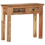 vidaXL Wandtafel 90,5x30x75 cm massief acaciahout en, Verzenden, Nieuw