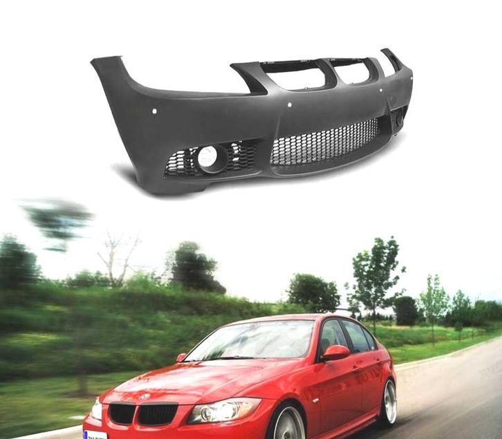 PARE CHOCS FRONTAL BMW E90 E91 05-08 LOOK M3 PDC, Autos : Pièces & Accessoires, Carrosserie & Tôlerie, Envoi