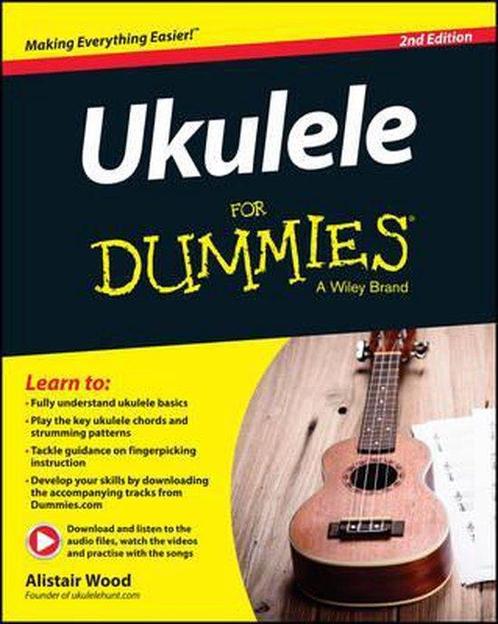 Ukulele For Dummies 2nd Edition 9781119135975 Alistair Wood, Boeken, Taal | Engels, Gelezen, Verzenden