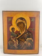 Icoon - Moeder van God van Jeruzalem - Hout