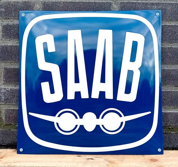 Saab vliegtuiglogo, Verzamelen, Merken en Reclamevoorwerpen, Verzenden