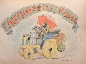 Auguste Vimar - En automobile. [Voyage en Afrique] - 1897