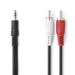 Cablexpert Audio kabel - 3.5mm Jack Male naar RCA Male -, Audio, Tv en Foto, Audiokabels en Televisiekabels, Nieuw