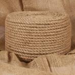 vidaXL Touw 100% jute 14 mm 100 m, Doe-het-zelf en Bouw, Verzenden, Nieuw