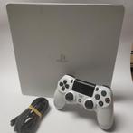 White Slim 500gb + Controller Playstation 4, Games en Spelcomputers, Ophalen of Verzenden, Zo goed als nieuw