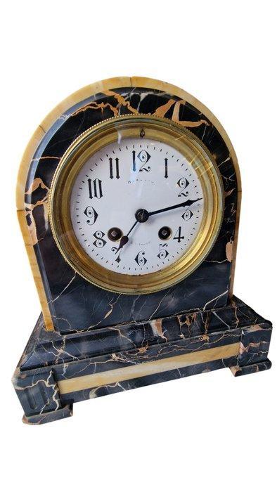 Horloge et parure de cheminée (3) - Art déco Marbre -, Antiquités & Art, Antiquités | Horloges